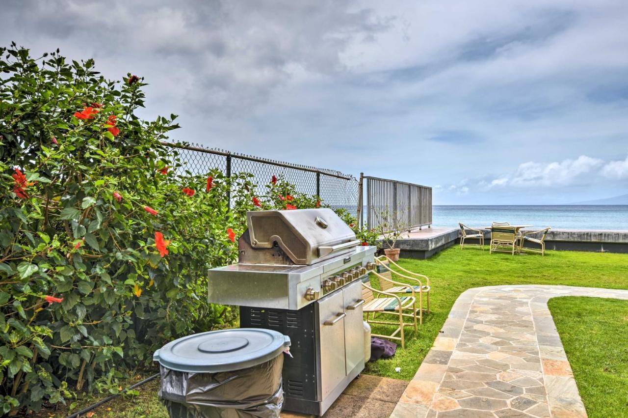 Kahana Beachfront Lahaina Condo - Featured On Hgtv! מראה חיצוני תמונה